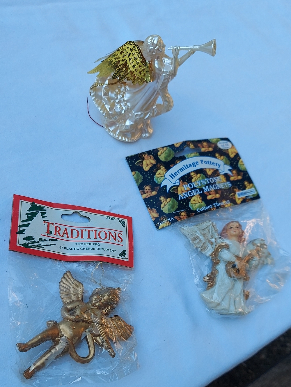 Angel Ornaments - Holiday 2 Pc